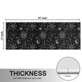 thumbnail image 5 of Kitchen Rugs Sets Of 2,Black Gothic Sun Moon Pattern Anti Fatigue Kitchen Mat Rugs Non Slip Washable,Decorative Kitchen Floor Mats for Kitchen,Sink,Laundry,17"X47", 5 of 5