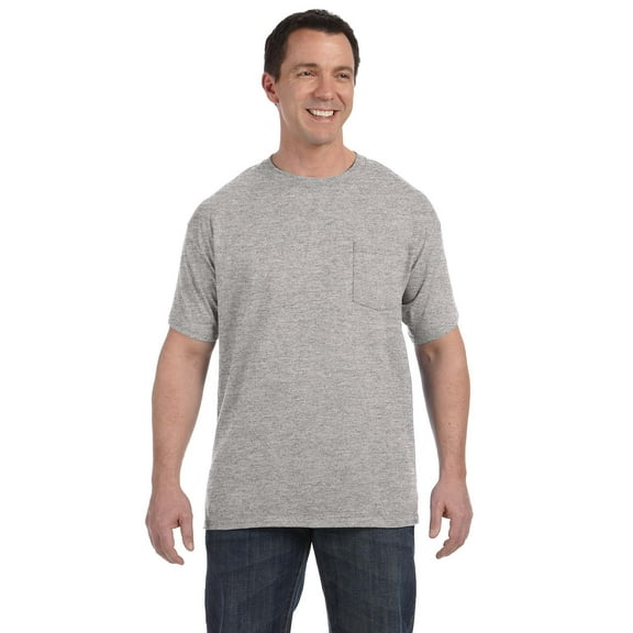 Hanes H5590 Men's 6.1 Oz. Tagless-TM Pocket T-Shirt