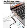 thumbnail image 3 of 20W USB C to Lightning Charger Cable 2m(2Pack)for iPhone 14 13 12 Pro Car Type C Fast Charging Power Cord for Apple MFi Certified for iPad Thunderbolt Connector Lighting Data Charge Powerline Adapter, 3 of 7