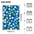 thumbnail image 2 of FORMRS 1-Subject Spiral Notebook 8" x 5" College Ruled 60 Refillable Sheet A5 Hard Cover, 2 Pack, Blue Dots, 2 of 7