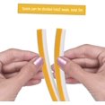 thumbnail image 3 of Weather Stripping Door Seal Strip,High Density Foam Tape,Doors and Windows Insulation Soundproofing Weatherproof,Self Adhesive Rubber Weatherstrip Door Seal Strip (9mm X 6mm X 19.6ft), 3 of 5