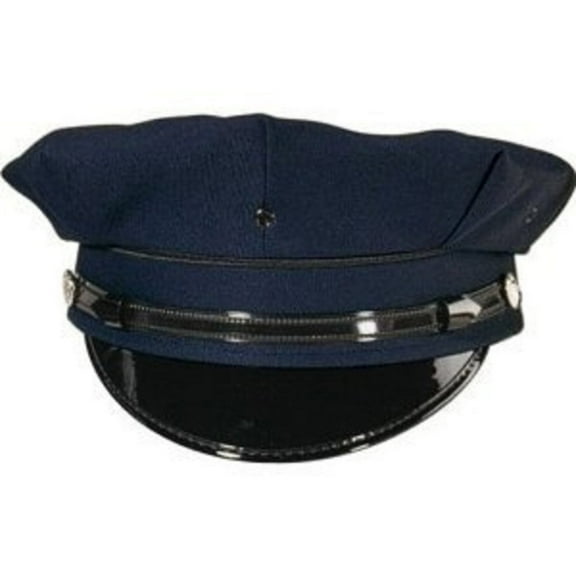 Rothco 8 Point Police/Security Cap - Navy Blue, 7 1/8