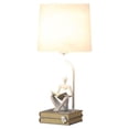thumbnail image 4 of 21â€ Modern White Reader Sculpture Table Lamp, 4 of 4