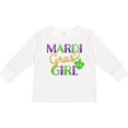 thumbnail image 3 of Inktastic Mardi Gras Girl Girls Long Sleeve Toddler T-Shirt, 3 of 5