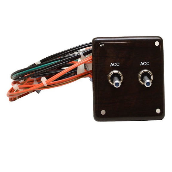 Harris Kayot Boat Accessory Switch Panel 2107950 | Woodgrain Plastic