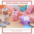 thumbnail image 6 of OFFIGAM 5-Pack Animal Stapler Keychains Lightweight Portable Office Supplies Cute Mini Staplers, 6 of 10