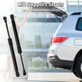 thumbnail image 2 of Unique Bargains Lift Supports Struts for Infiniti G35 2003-2008 Sedan with Spoiler No.84430AL525/84430AL525 Rear Hatch Gas Spring Black 2 Pcs, 2 of 7