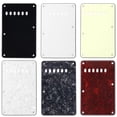 thumbnail image 2 of 6 Holes Electric Guitar Tremolo Cavity Cover Back Plate for Fender ST SQ Red tortoise shell 2PCS, 2 of 6