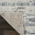 thumbnail image 5 of Nourison Urban Decor Abstract Ivory/Slate 5'3" x 7'3" Area Rug, (5x7), 5 of 8