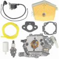 thumbnail image 1 of Carburetor Kit For Husqvarna 50 51 55 61 254 257 261 262 Chainsaw Walbro Wt170 Carburetor Spark Plug Fuel Filter Carburetor New Banmo, 1 of 5