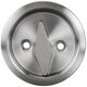 thumbnail image 4 of Kwikset 335 15 RND PCKT DR LCK Cerradura redonda para puerta de bolsillo para cama/baño en níquel satinado, 4 of 5