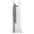 thumbnail image 5 of Ska Robe Sans Manches à Carreaux Concept v1 Robe sexy pour Femmes Vêtements d'Été Robes d'Été Femmes 2024, 5 of 5