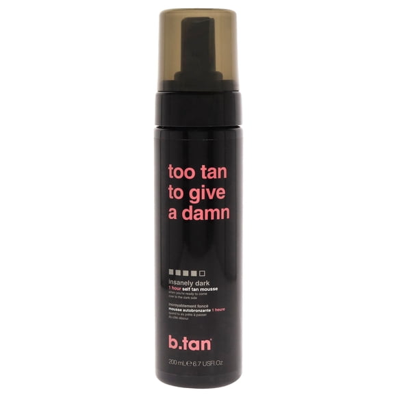 Mousse Auto-Bronzante Too Tan To Give A Damn par B.Tan pour Unisexe - Mousse 6,7 oz