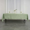 thumbnail image 3 of Efavormart 60x102" Rectangle SAGE GREEN Wholesale SATIN Tablecloth Banquet Linen Wedding Party Restaurant Tablecloth, 3 of 10