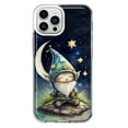 thumbnail image 1 of MUNDAZE Apple iPhone 11 Pro Shockproof Clear Hybrid Protective Phone Case Stars Moon Starry Night Space Gnome Cover, 1 of 5