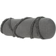 thumbnail image 2 of Mina Victory Life Styles Distressed Diamond 6" X 20" Grey Indoor Throw Pillow, 2 of 7
