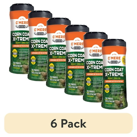 (6 pack) C Mere Deer Corn Coat X-Treme Deer Attractant one 24 Ounce Bottle