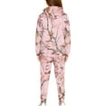 thumbnail image 2 of Uorisanigo 2 Piece Set Girls Boys Active Sweat Set – Soft Stylish Pink Camo Hunting Pullover Hoodie and Jogger Pants Sweatsuit Casual Clothes Fall Winter Outfits, 2 of 7
