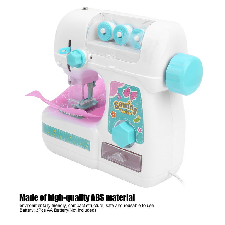 CUYT Mini Sewing Machine, Educational Electric Kids Sewing Kit, DIY  Interesting for Kids Over 4 Years Old Boys and Girls Birthday Gifts
