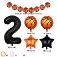 thumbnail image 2 of Globos con números de baloncesto de 40 cm para decoración de fiesta de segundo cumpleaños, 2 of 6
