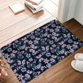 thumbnail image 5 of Fotbe Extra Durable Door Mat - Dirt Trapping Outdoor Welcome Mats - Non-Slip Outdoor Door Mats - Low Profile Front Door Mat - Indoor (16" x 24", Love Butterflies ), 5 of 9