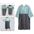 thumbnail image 4 of Poncho de Surf para en , Unisex, con Capucha para Mujeres Y Hombres, Albornoz de Microfibra, Cambiador de Toallas, Absorbente de Zulema Bata de surf de playa, 4 of 8