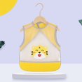 thumbnail image 1 of Mono de verano para niños, baberos para comer para bebés, delantal impermeable antisuciedad para niños, ropa protectora sin mangas para hombres y mujeres para bebés, 1 of 6