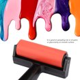 thumbnail image 3 of Brayer Roller, Rubber Roller Rubber Roller with Simple Structure for Painting or Printing, 3 of 7