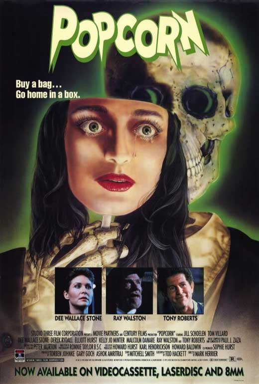 Popcorn movie POSTER (Style B) (11" x 17") (1991)