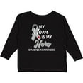 thumbnail image 3 of Inktastic My Mom is My Hero- Diabetes Awareness Boys or Girls Long Sleeve Toddler T-Shirt, 3 of 5