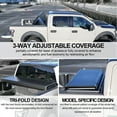 thumbnail image 4 of Spec-D Tuning Hard Tri-Fold Tonneau Cover Compatible with 2014-2018 Toyota Tundra SR5 LTD CrewMax 5.5' Short Bed, 4 of 7