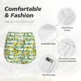 thumbnail image 4 of Balery Lemon Pantalones cortos deportivos para mujer con forro y dos bolsillos, elásticos, para entrenamiento, gimnasio, yoga-Large, 4 of 7