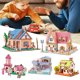 thumbnail image 1 of Gwong Juguete 2 unids DIY Puzzle Play Niños Regalo Niños Casa de madera Juguetes educativos para la escuela Gwong 30008864, 1 of 6