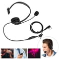 thumbnail image 4 of Earpad, esponja de auriculares auriculares de radio, 2pin uv-5r bf-888s para clubes nocturnos de paintball, 4 of 7