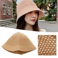 thumbnail image 4 of Women'S Summer Bow Large Floppy Folding-Wide Brim Cap Sun Straw Beach-Bucket-Hat D3Y0, 4 of 6