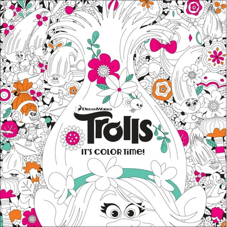 official trolls coloringbook dreamworks trolls walmart com