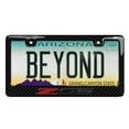 thumbnail image 2 of Chevrolet Corvette C7 Z06 in 3D Dark Gray on Real Carbon Fiber ABS Plastic License Plate Frame, 2 of 8