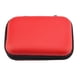 thumbnail image 1 of Estuche de viaje portátil para guardar de forma segura sus auriculares Estuche compacto para auriculares de color rojo, 1 of 8