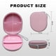 thumbnail image 5 of Funda rígida para auriculares DR·AMIU para JBL Tune 510BT, color rosa, 5 of 7