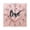 Black Pointer, variant on 7.78in Square Artistic Wall Clock Dual-Purpose Tabletop & Hanging Decor Silent Non-Ticking Clocks for Home Office Heart-shaped with Word Love