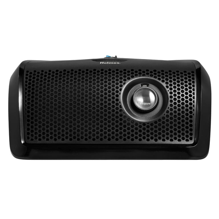Holmes Desktop Air Purifier with Visipure Filter Viewing Window 132 Square Foot Room Capacity Three Speed HAP9243 UA
