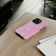 thumbnail image 3 of Pink Snakeskin Print iPhone 15 Case-iPhone-Animal Print iPhone Case, 3 of 3