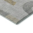 thumbnail image 3 of Addison Rugs Mayfield Premium Machine Washable Transitional Geometric Silver Rectangle Rug, 9' x 12', 3 of 7