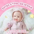 thumbnail image 2 of Muñeca Reborn GiggleBabble de silicona para todo el cuerpo, 43 cm, niña, 2 of 6