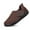 Brown, variant on Men's Casual On Shoes Comfortable Non Walking Sneakers For Wide Feet Soft Sole Breathable Lightweight Loafer For Men Women Elderly Daily Wear