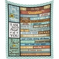 thumbnail image 1 of LHSHID Daughter Gift from Mom Daughter Gifts Blanket Gifts for Daughter Birthday Gifts for Daughter to My Daughter Blanket Adult Daughter Graduation Gift Ideas Mothers Day Birthday Gift 40x50in, 1 of 5