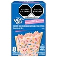 thumbnail image 1 of POP TARTS TARTA DE TRIGO ESCARCHADA CON CHISPAS DE COLORES Y RELLENO SABOR MALTEADA DE FRESA 12 PIEZA(S), 1 of 4