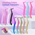 thumbnail image 4 of Hippocampus-shaped Stainless Steel False Eyelash Applicator Tweezers - Easy-to-Use Beauty Tool, 4 of 9