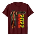 thumbnail image 1 of Camiseta informal de manga corta con estampado de letras para mujer, camiseta de graduación Fridja  hjk2861, 1 of 4