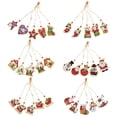 thumbnail image 3 of Pintura de diamantes de piezas para niños, colgante de Papá Noel de Navidad, decoración de Ambiente, regalo de Navidad Natal Navided, 5/10, 3 of 4